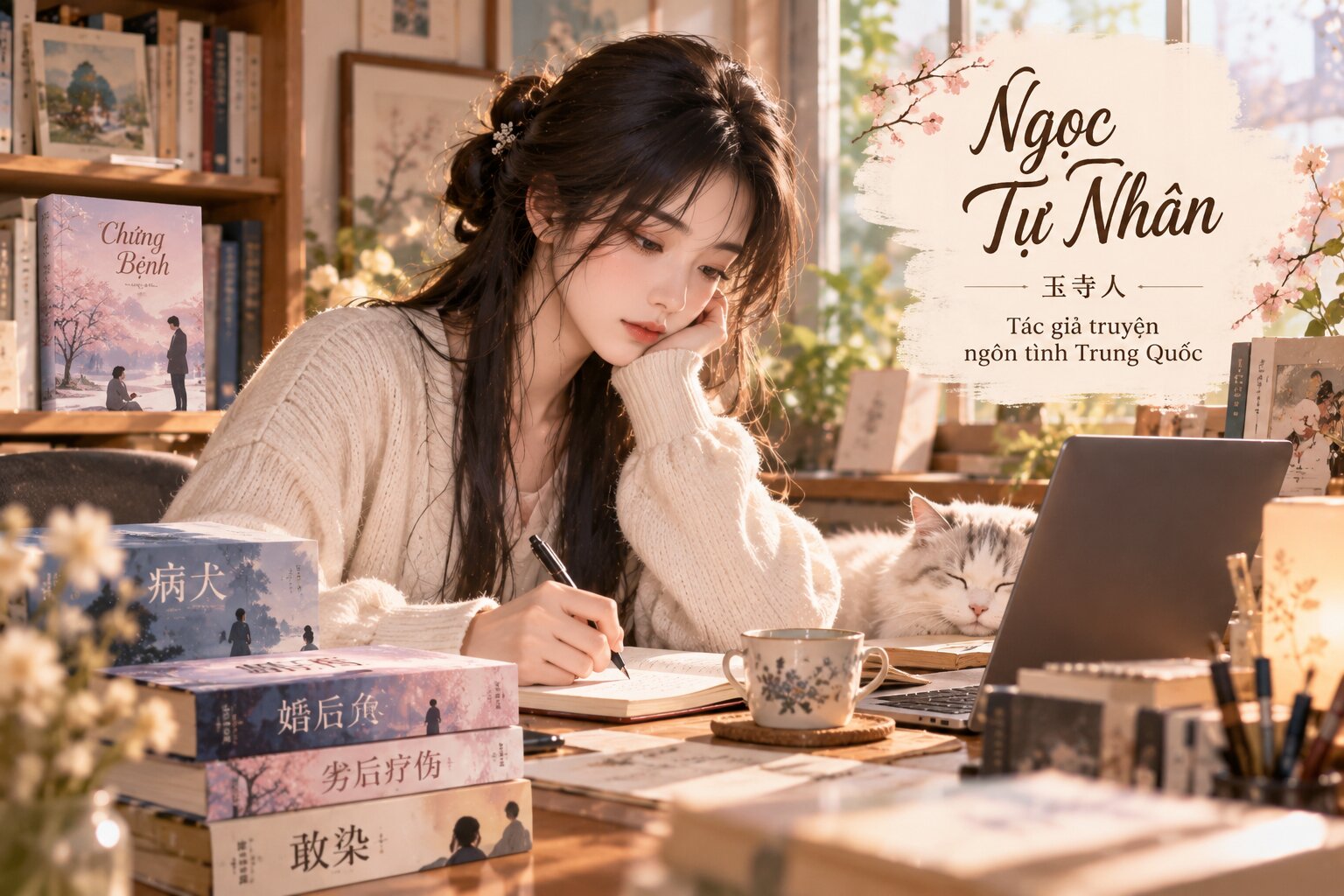 Ngọc Tự Nhân là tác giả ngôn tình Trung Quốc được độc giả biết đến qua Chứng Bệnh và nhiều tác phẩm tình cảm hiện đại