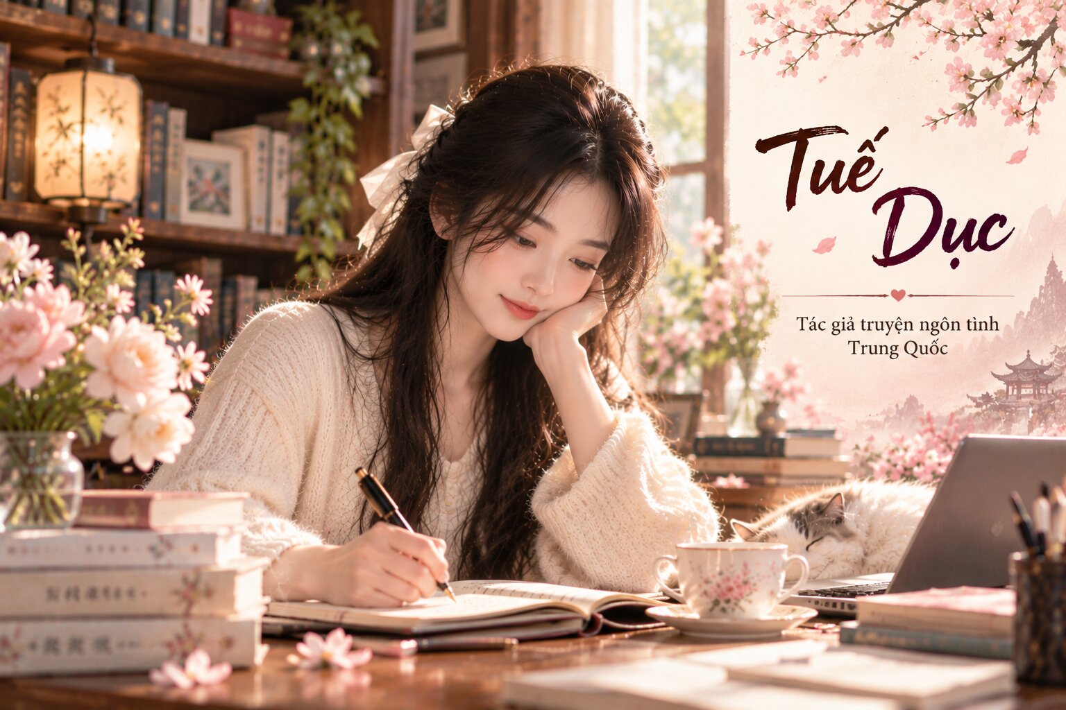 Tuế Dục là tác giả truyện ngôn tình Trung Quốc với những sáng tác khai thác tình yêu hiện đại và cảm xúc của các nhân vật