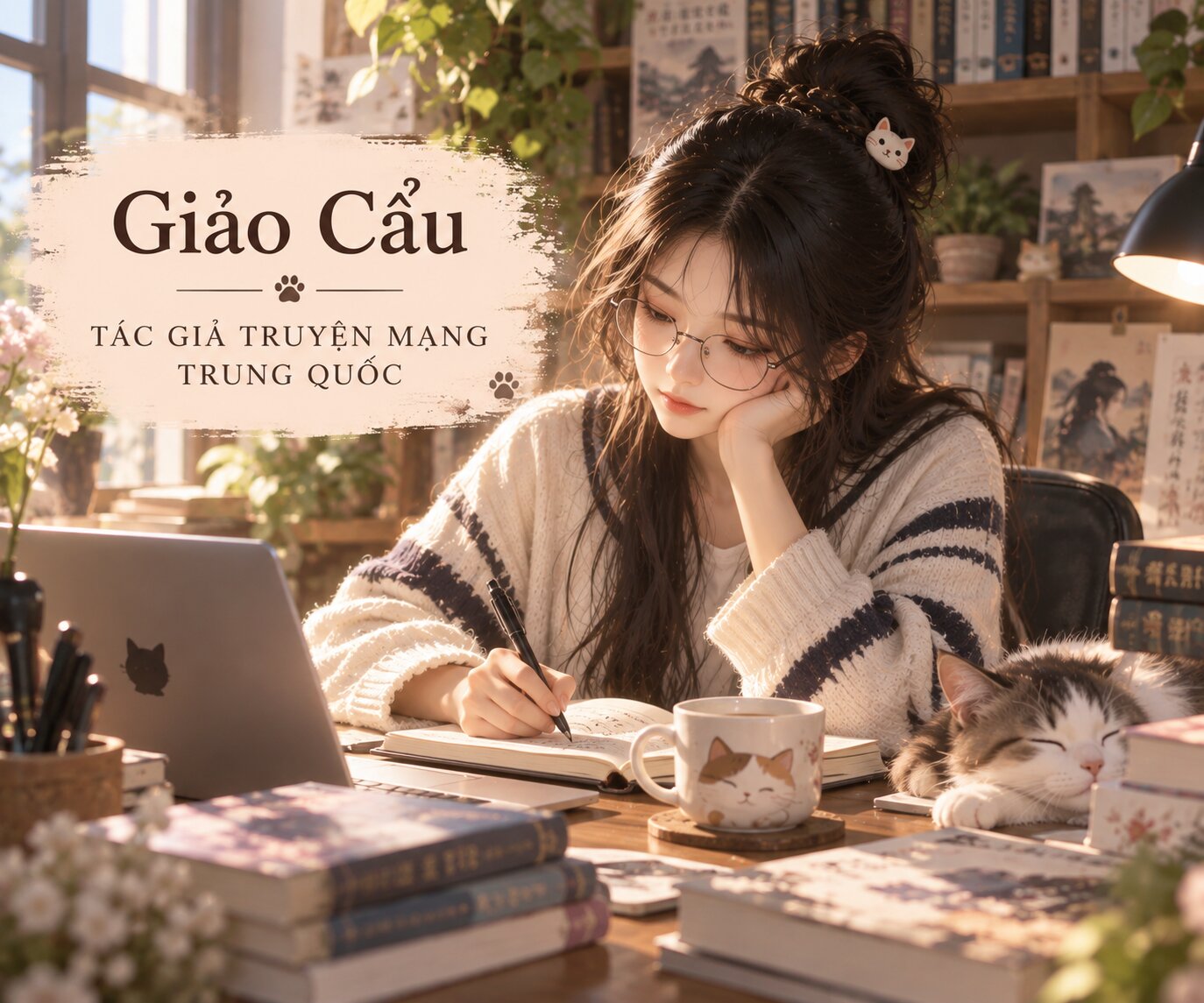 Giảo Cẩu – tác giả truyện mạng Trung Quốc với nhiều câu chuyện tình cảm hiện đại và đô thị