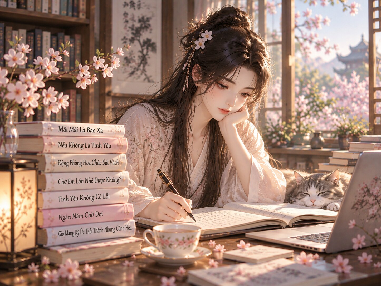 Diệp Lạc Vô Tâm – tác giả ngôn tình Trung Quốc nổi tiếng với Mãi Mãi Là Bao Xa và nhiều tiểu thuyết tình cảm