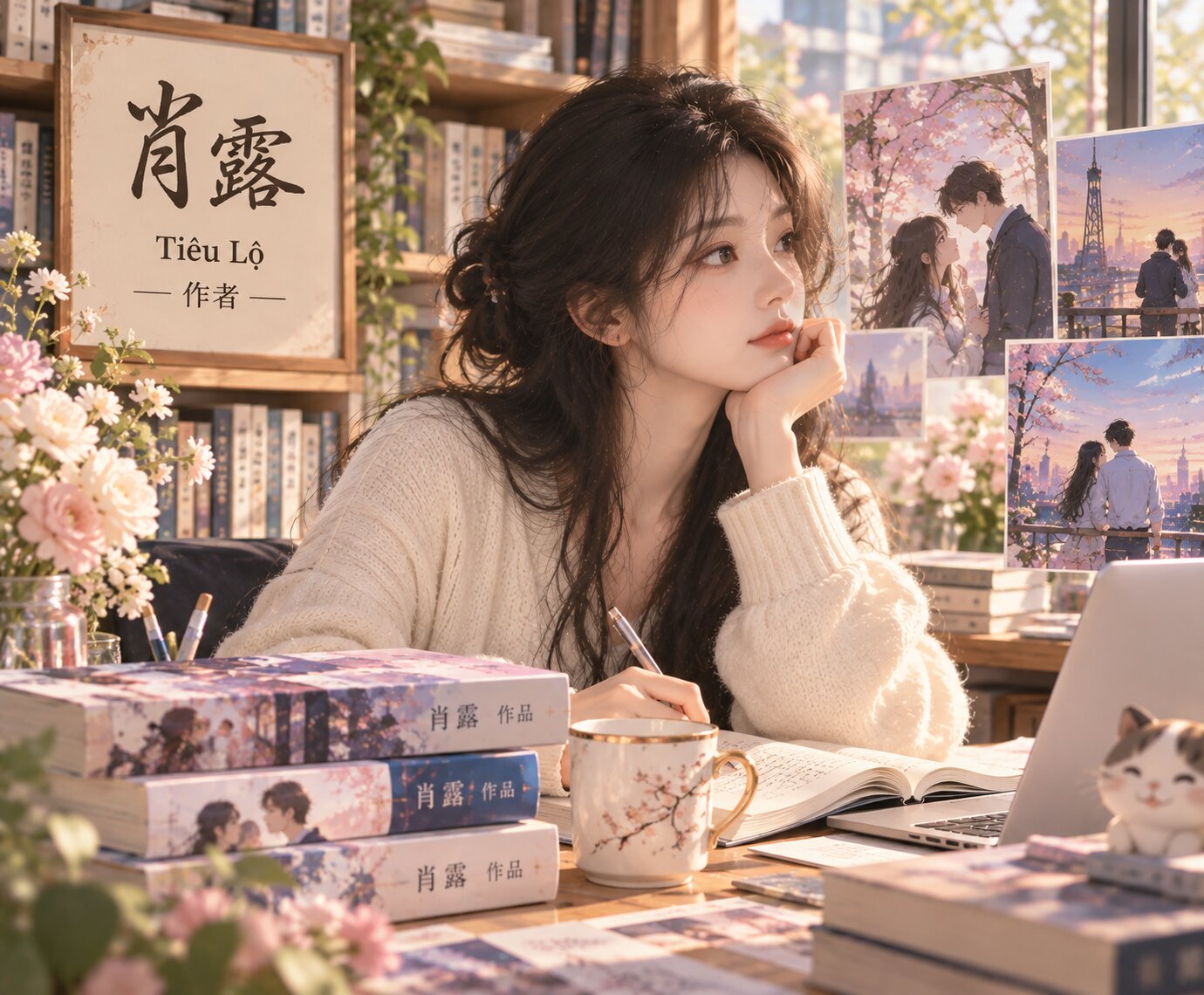Tiêu Lộ – tác giả truyện ngôn tình Trung Quốc với những câu chuyện tình yêu hiện đại và hành trình trưởng thành
