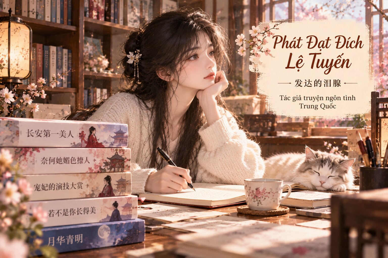 Phát Đạt Đích Lệ Tuyến là bút danh tác giả truyện Trung Quốc được độc giả quan tâm qua những câu chuyện tình cảm