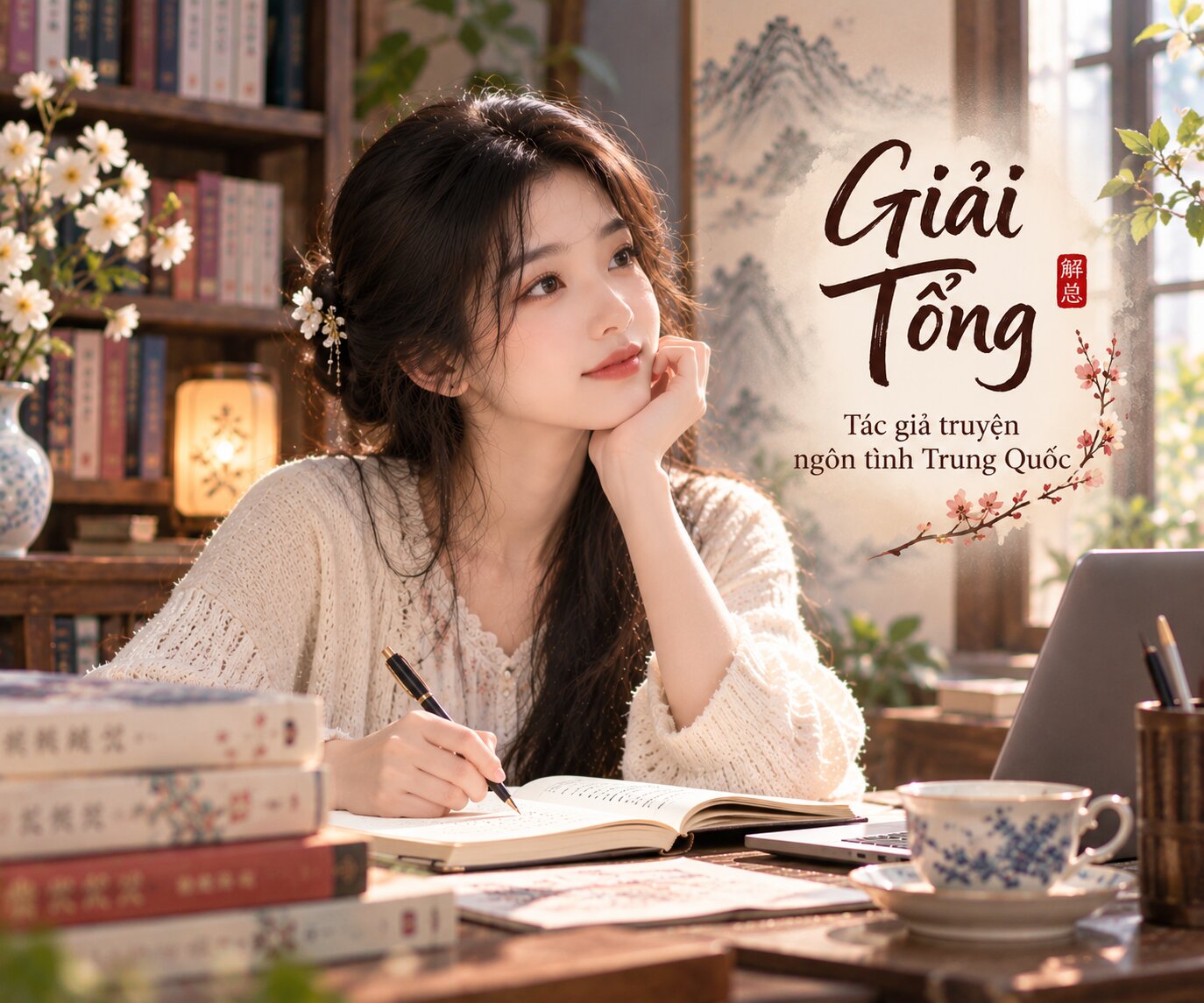 Giải Tổng là tác giả truyện ngôn tình Trung Quốc được quan tâm qua những câu chuyện tình cảm hiện đại và các mối quan hệ trong cuộc sống