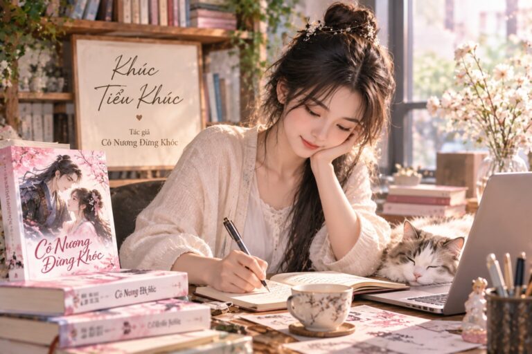 Tác giả Cô Nương Đừng Khóc – Khúc Tiểu Khúc và phong cách sáng tác