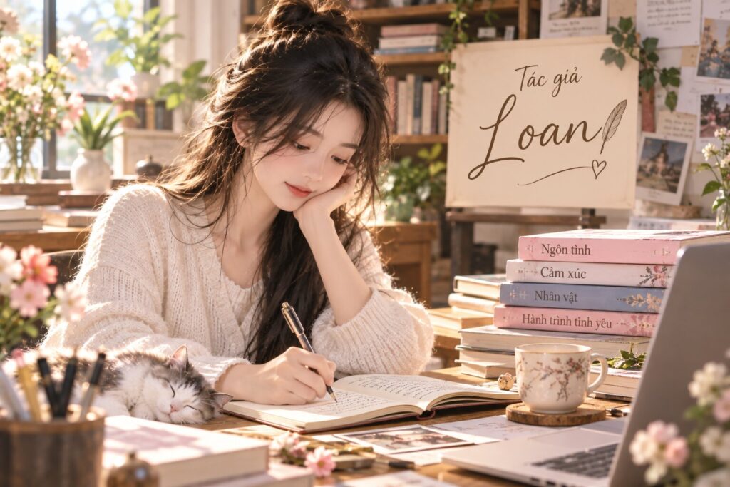 Tác giả Loan – Thông tin và phong cách sáng tác nổi bật