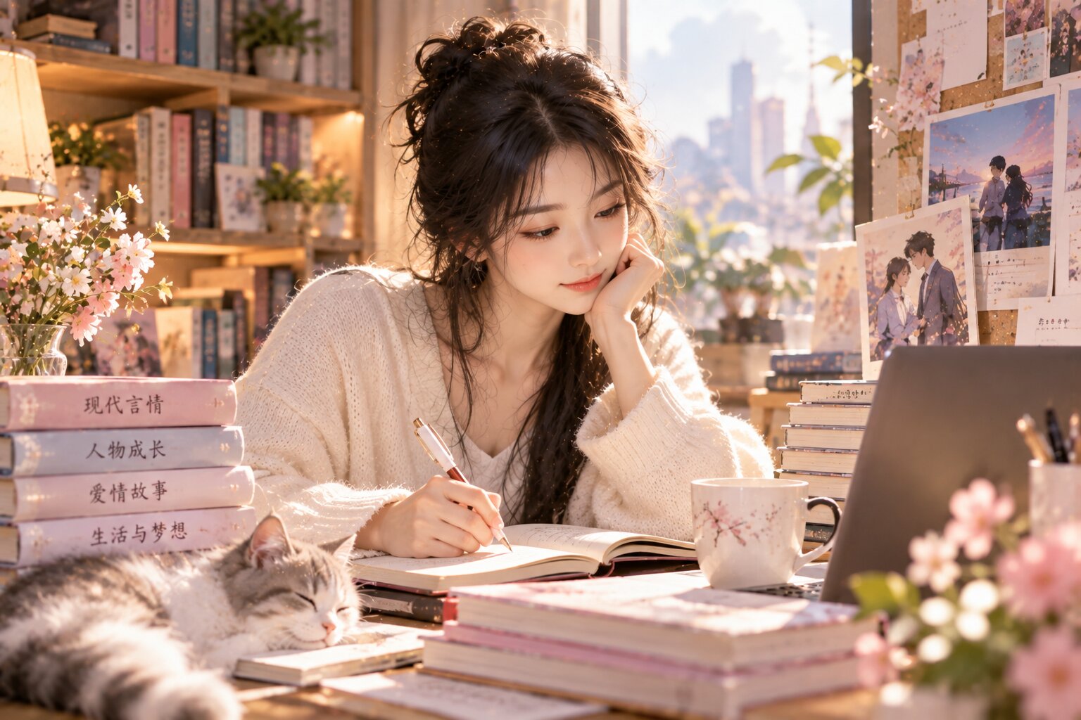 Mộng Tiêu Nhị – tác giả ngôn tình Trung Quốc được yêu thích với những câu chuyện hiện đại chú trọng tình yêu và cảm xúc nhân vật