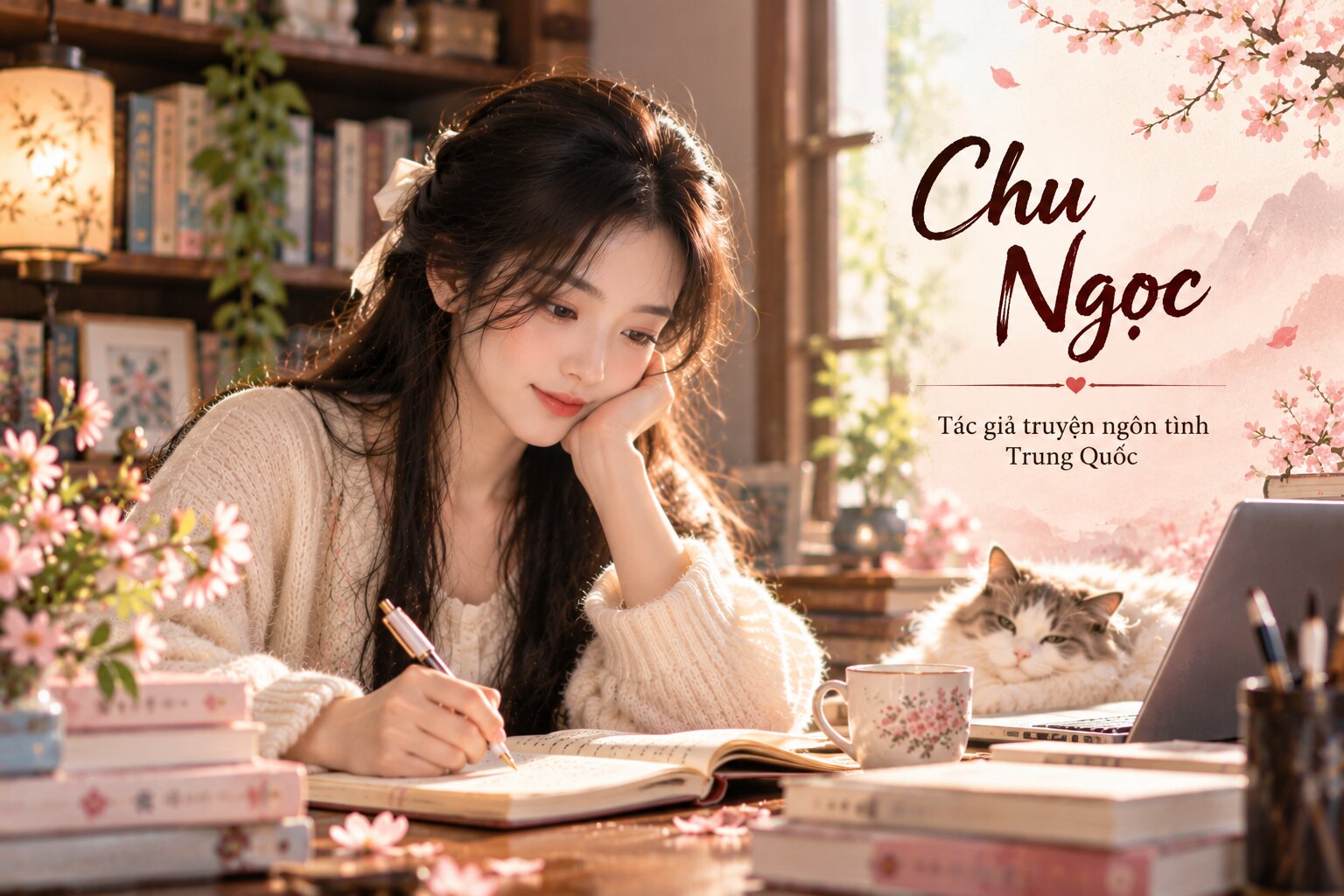 Chu Ngọc là tác giả ngôn tình Trung Quốc nổi bật với những tác phẩm nữ cường, hành động và tình yêu đầy kịch tính