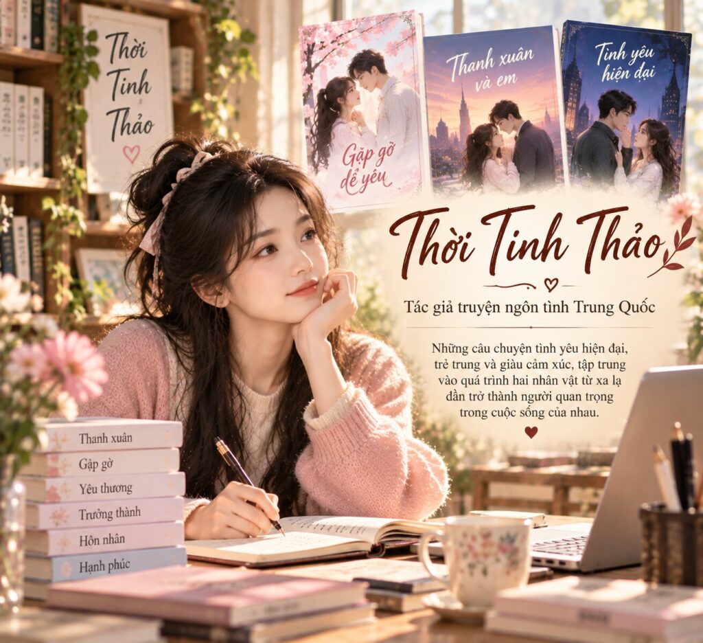 Tác giả Thời Tinh Thảo – Thông tin và các tác phẩm nổi bật