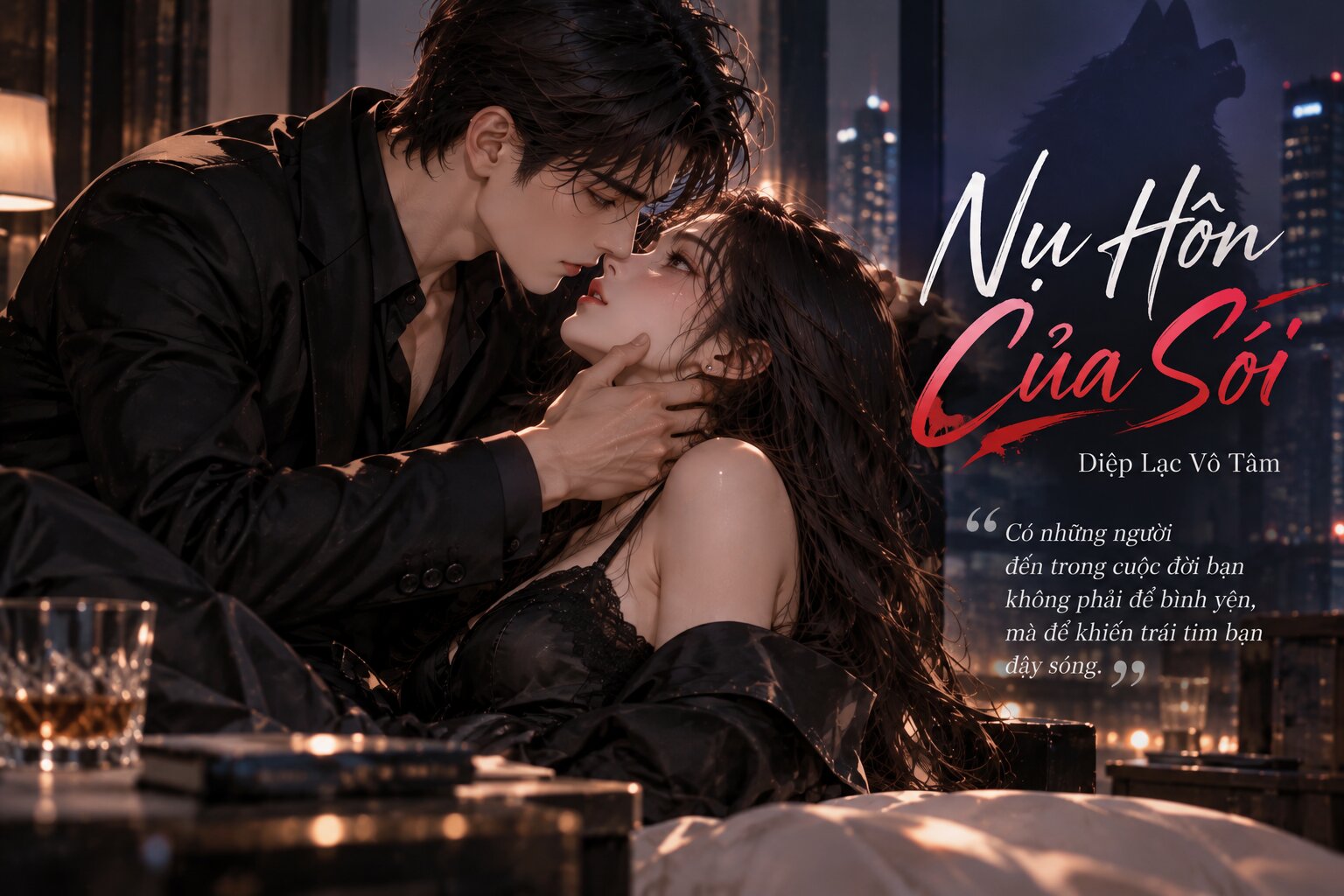 Nụ Hôn Của Sói khắc họa chuyện tình mãnh liệt, nhiều giằng co và thử thách, nơi hai trái tim vẫn bị cuốn về phía nhau